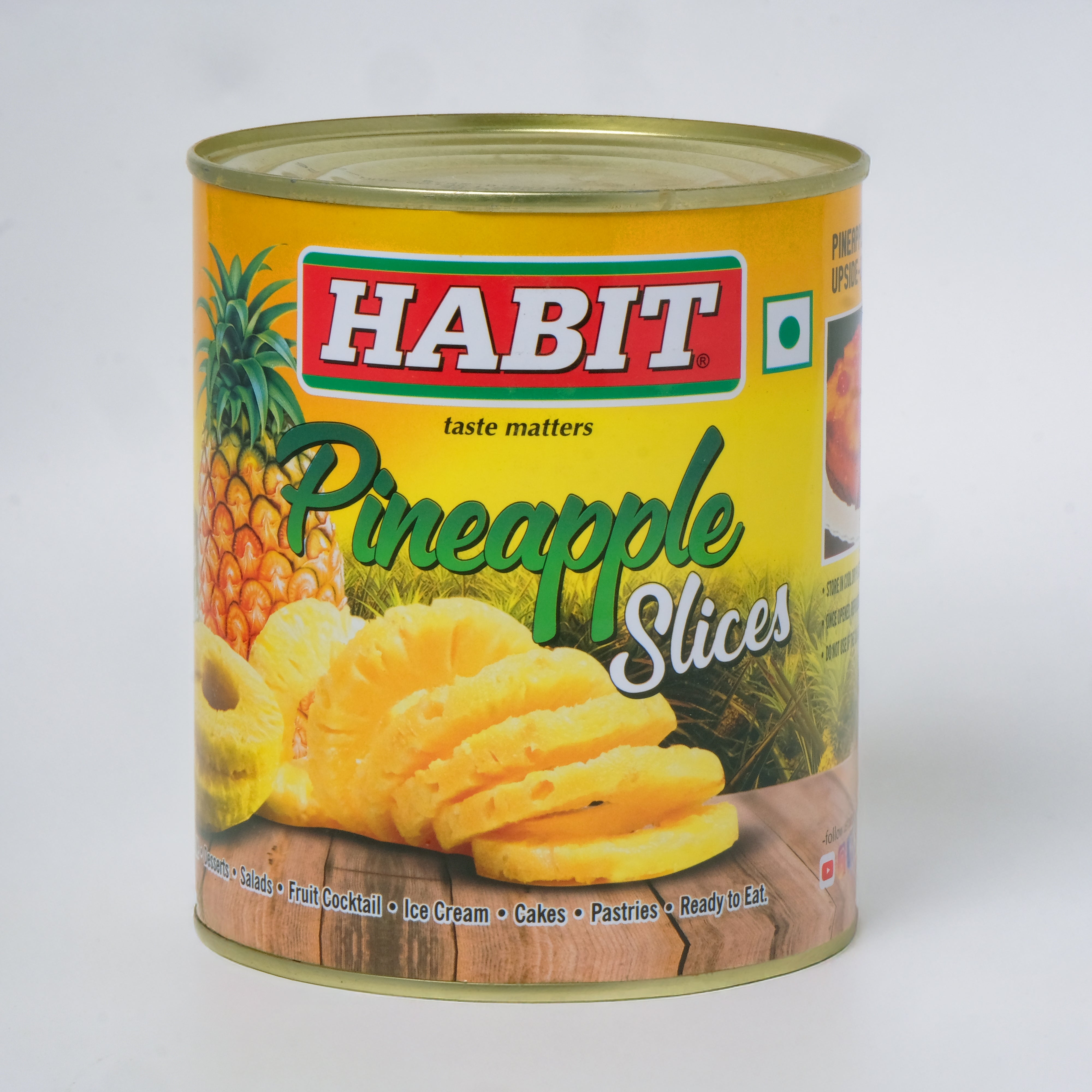 Buy Canned Pineapple Slices Tin Online – Habit Brand