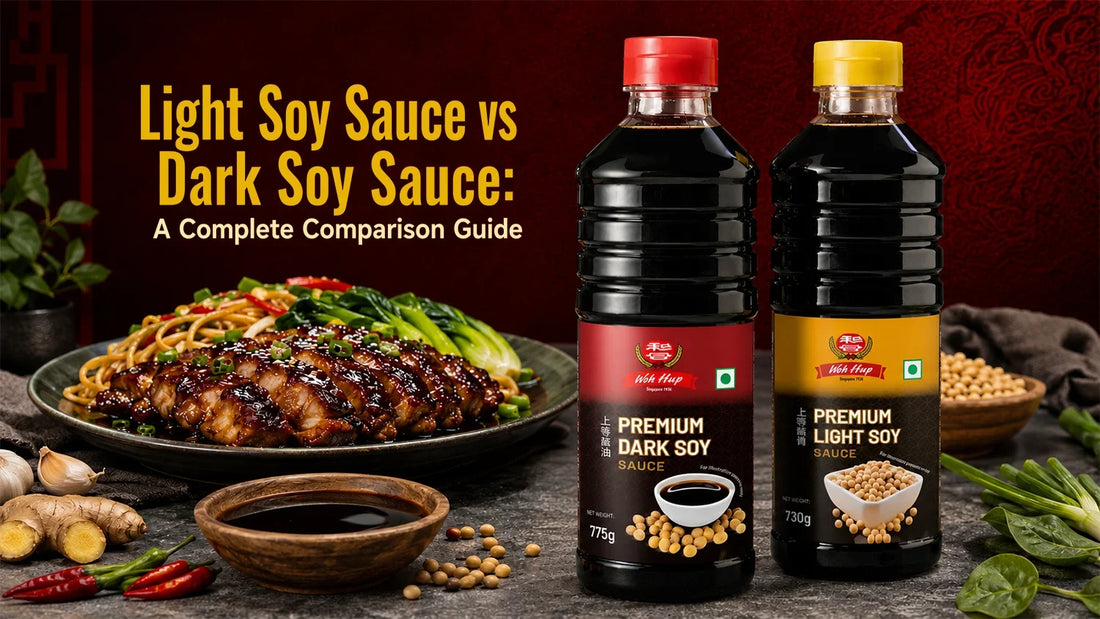 Light Soy Sauce vs Dark Soy Sauce: A Complete Comparison Guide