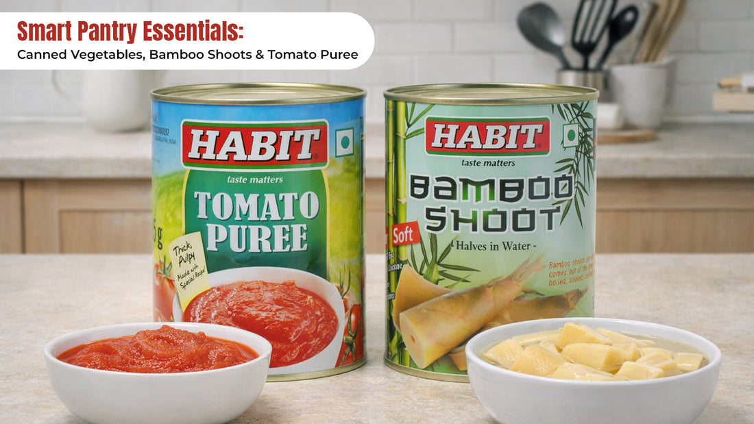 Smart Pantry Essentials for Every Kitchen: Canned Vegetables, Bamboo Shoots & Tomato Puree