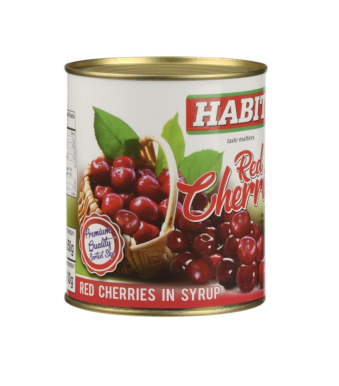 Habit Red Cherries With Pits (830 GM)
