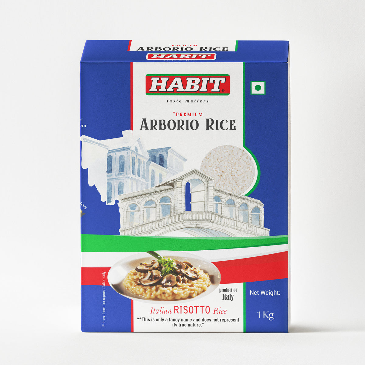 Arboriy Rice Premium Habit Arborio Rice (1 KG) – Habit Brand