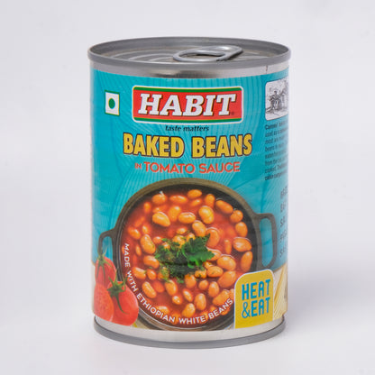Habit Baked Bean in Tomato Sauce (400 GM)
