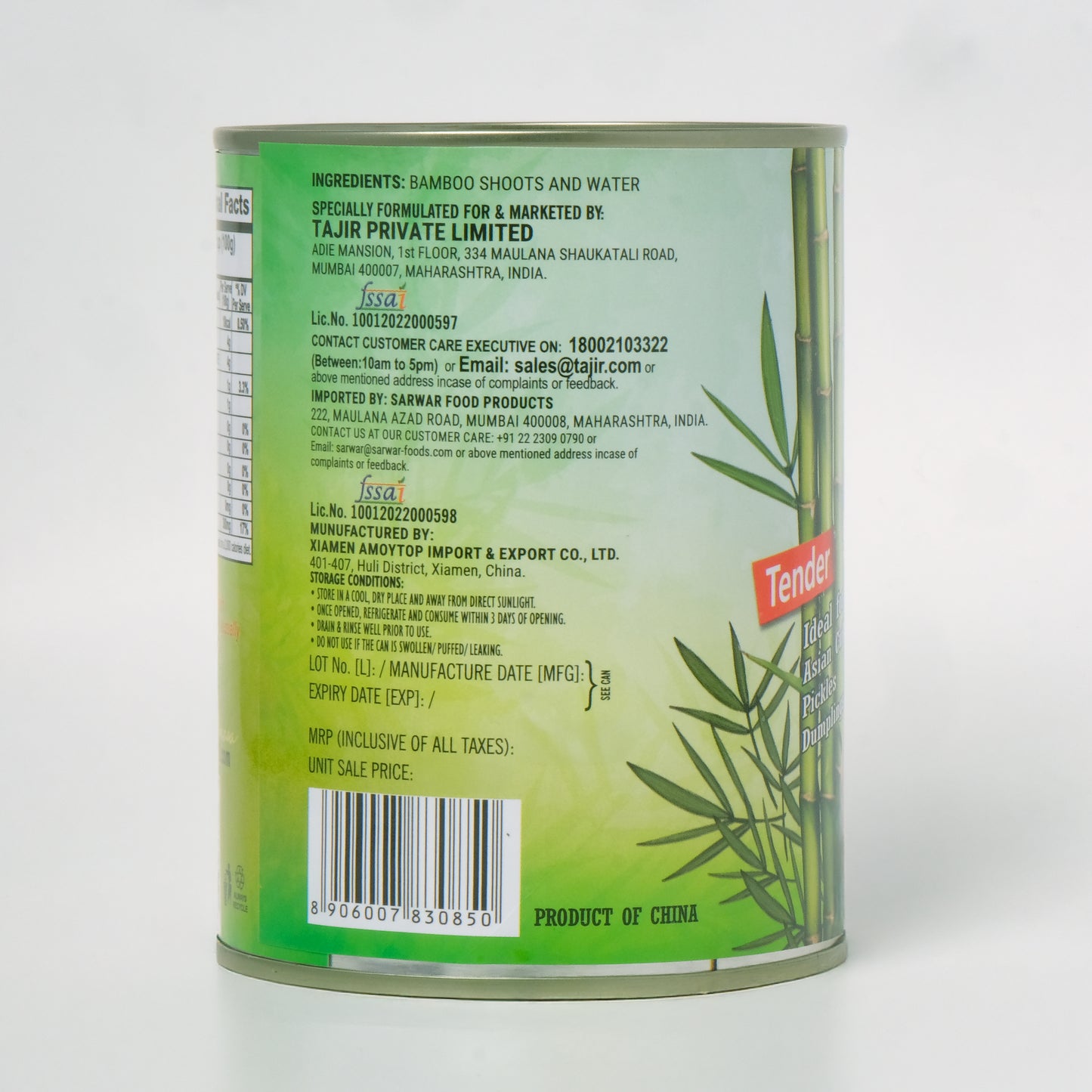 Habit Bamboo Shoot (560 GM)