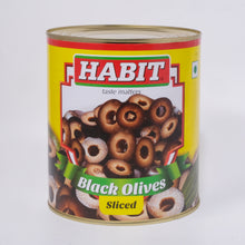 Habit Black Olives Sliced (3 KG)