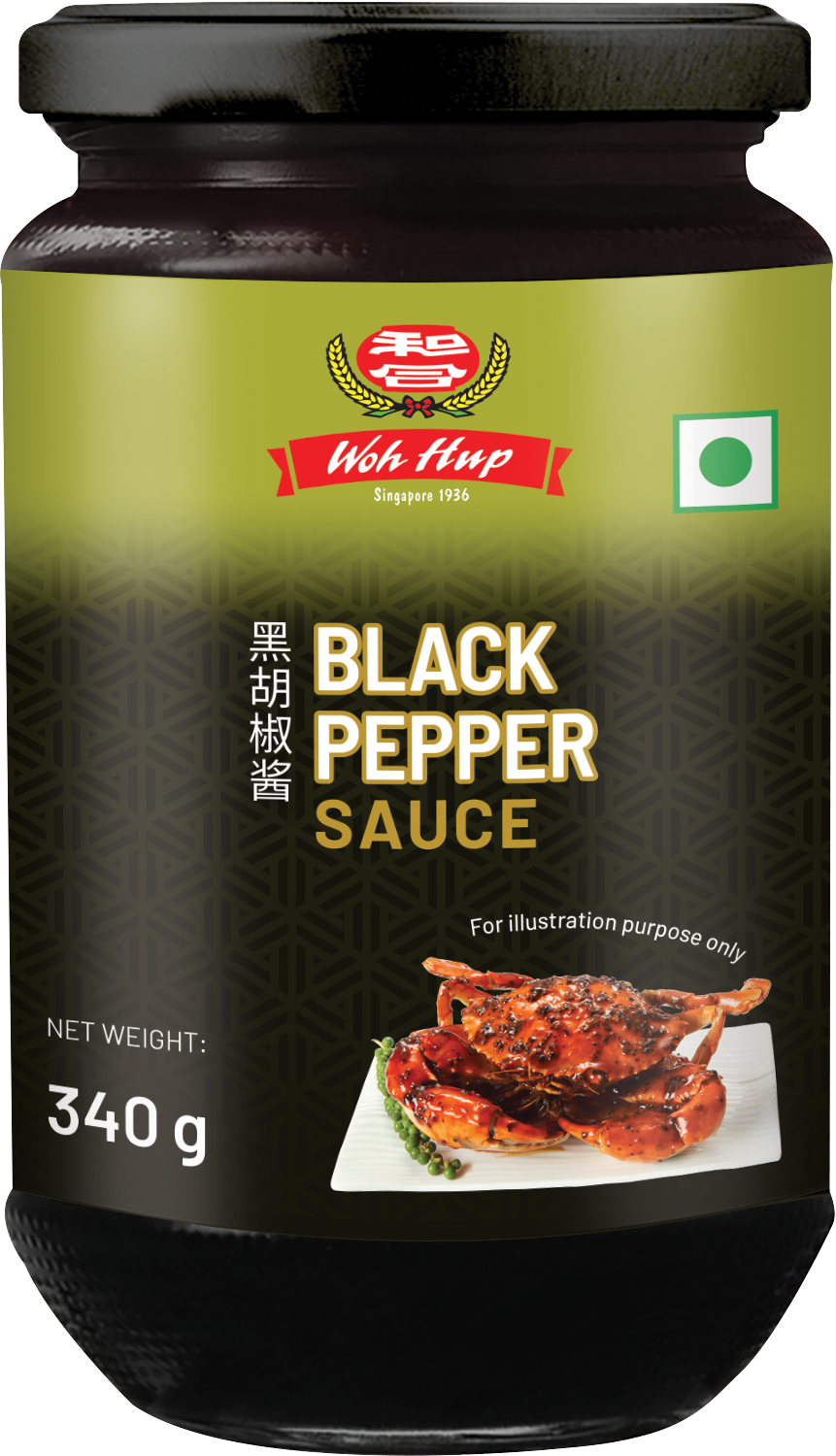 Woh Hup Black Pepper Sauce (340 GM)