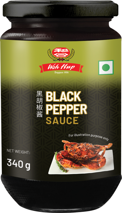 Woh Hup Black Pepper Sauce (340 GM)