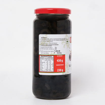 Habit Black Olives Sliced