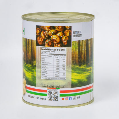 Habit Button Mushroom Regular (800 GM)