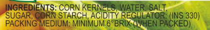 Habit Sweet Corn Kernels