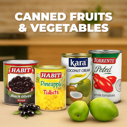 Canned Fruits & Vegetables