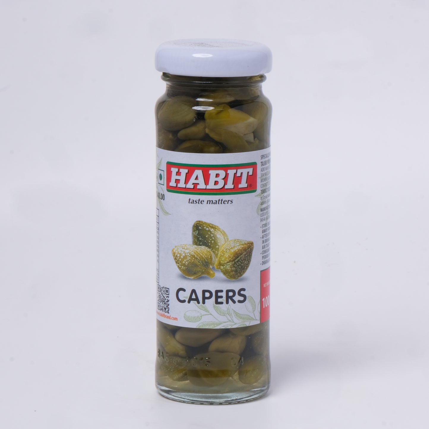 Habit Capers in Vinegar (100 GM)