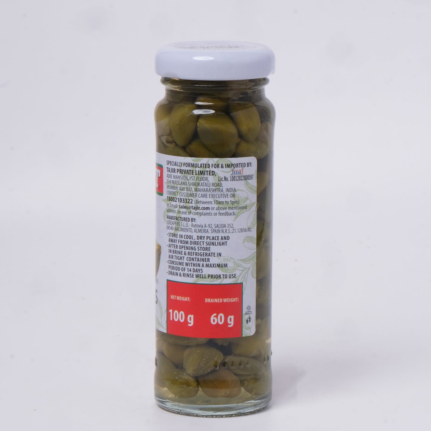 Habit Capers in Vinegar (100 GM)