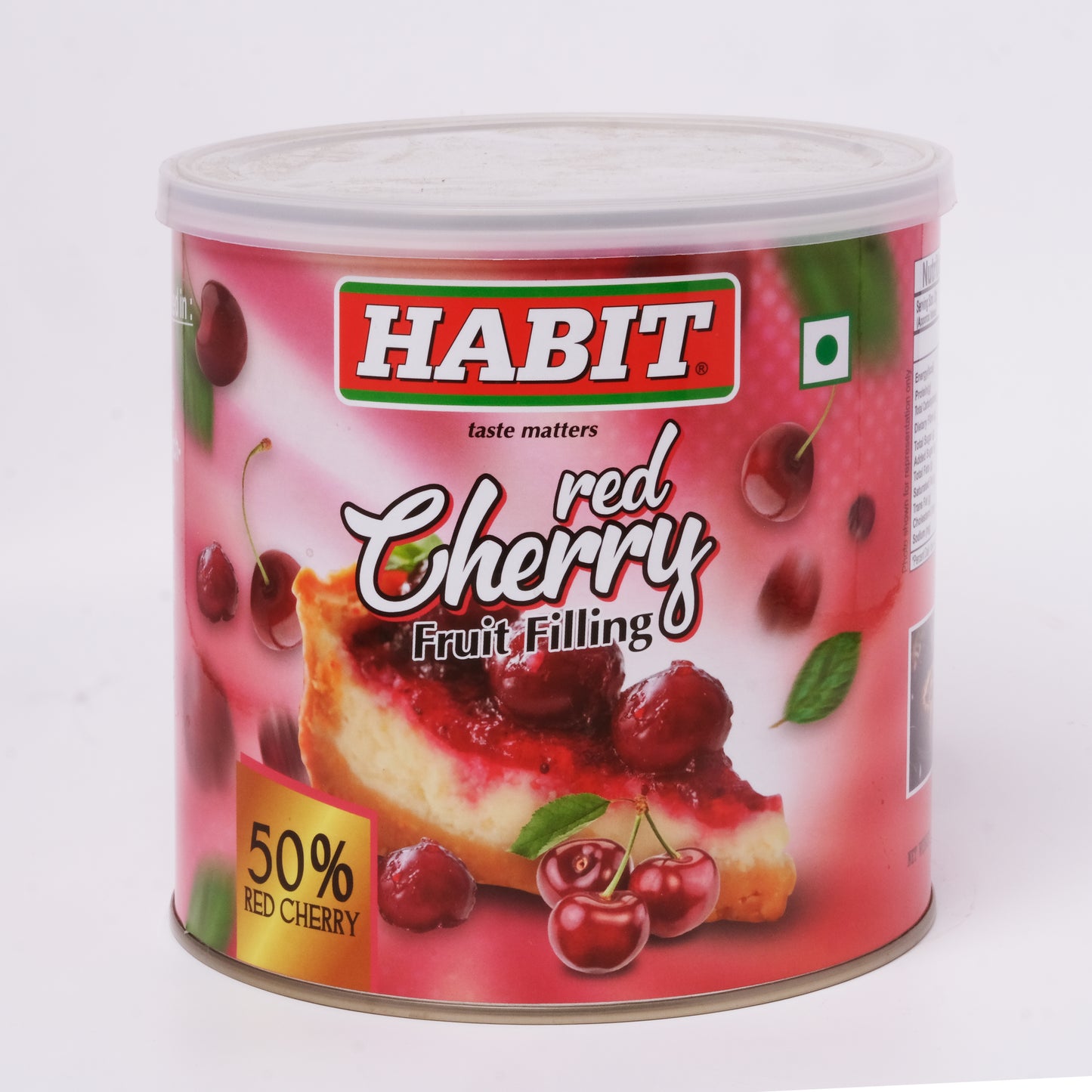 Habit Red Cherry Pie Filling 50% Fruit