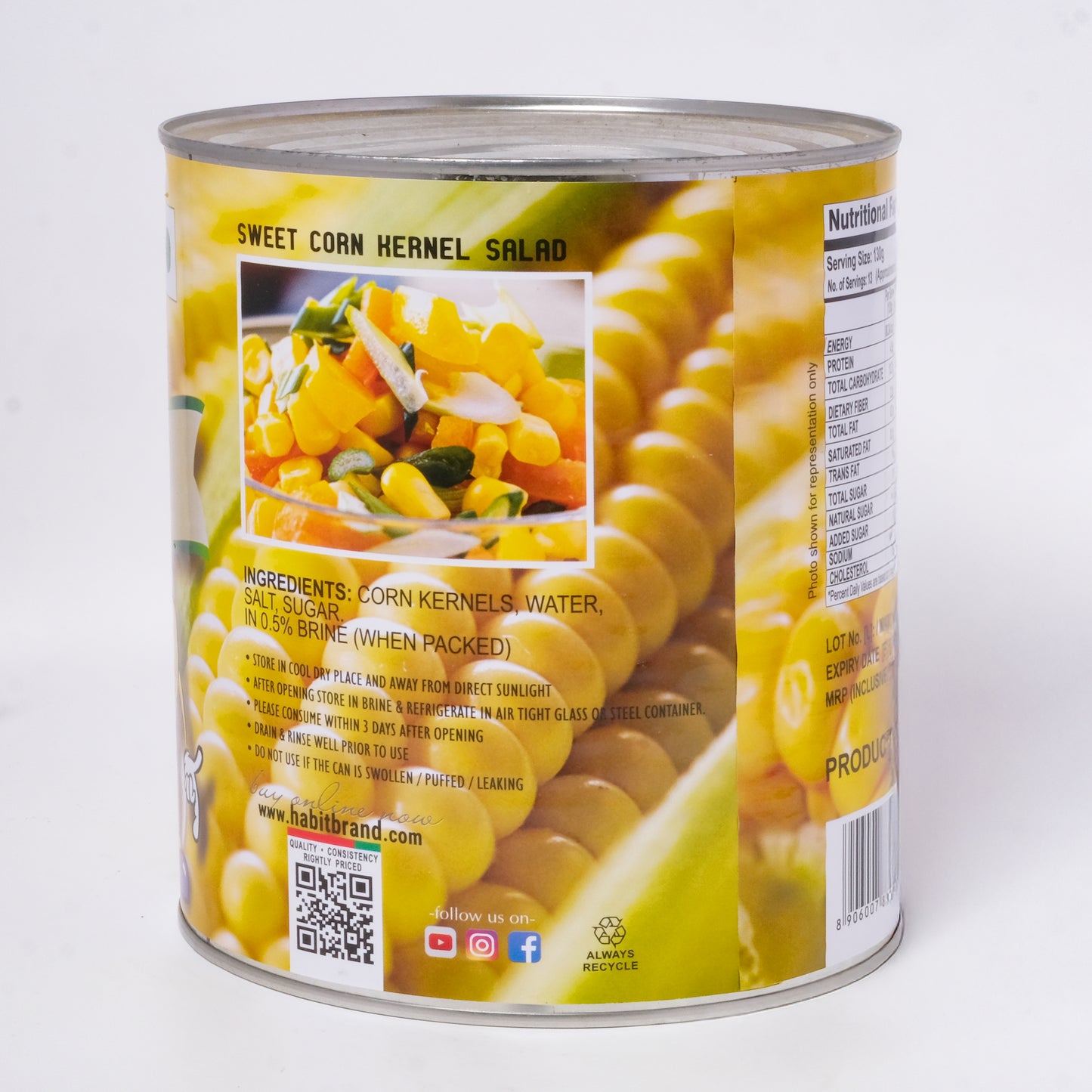 Habit Sweet Corn Kernels