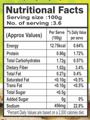Habit Gherkins Sliced Burger Chips (680 GM)