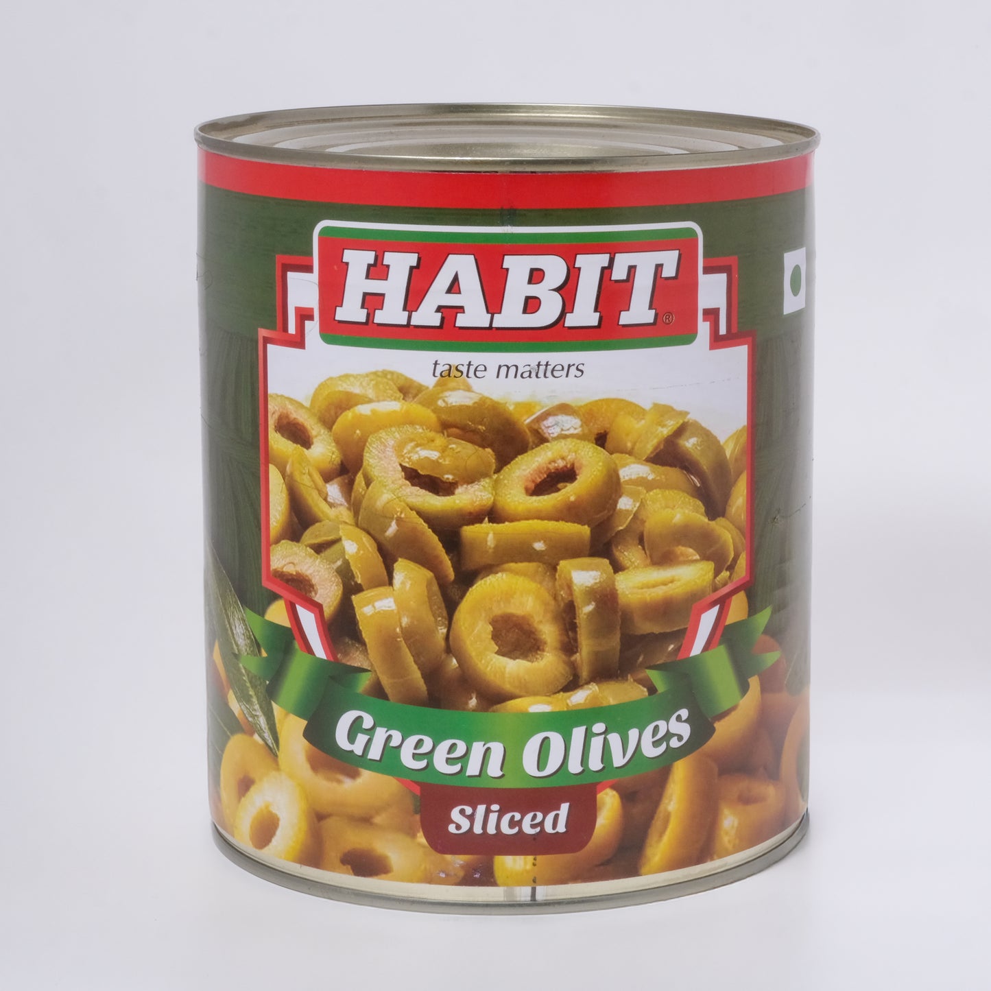 Habit Green Olives Sliced
