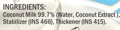 Habit Coconut Milk 12% (400 ML)