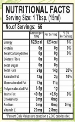 Habit Olive Oil Extra Virgin 1L PET Bottle