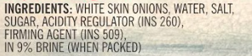 Habit Silver Skin Onions (680 GM)
