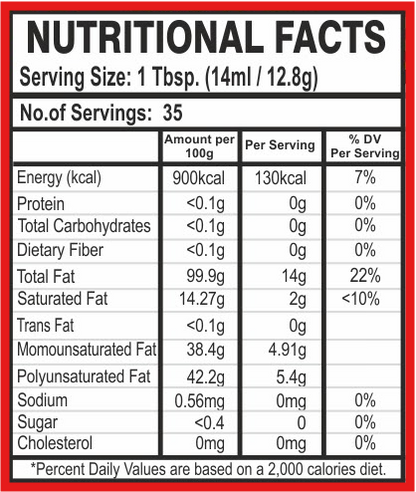 Habit Toasted Sesame Seed Oil (500 ML)