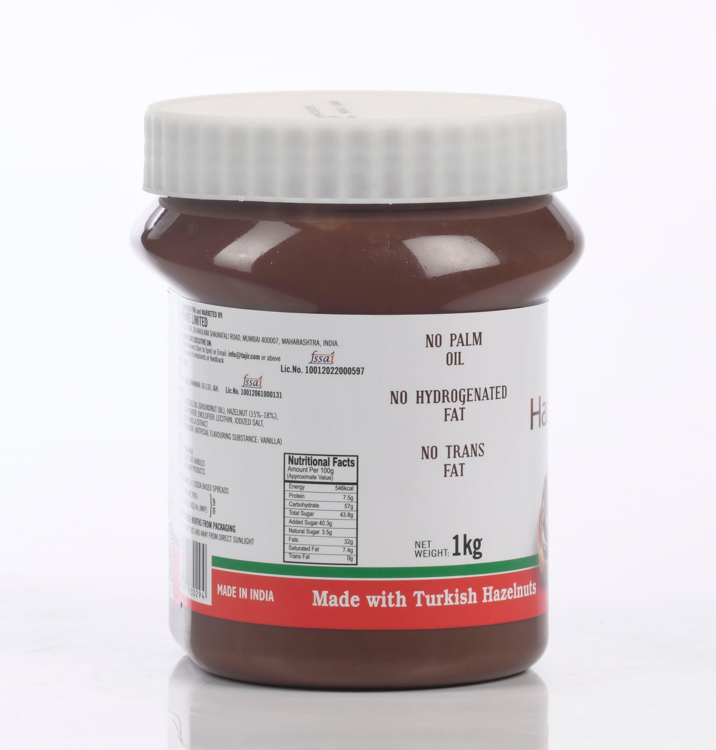 Habit Hazelnut Spread With Cocoa