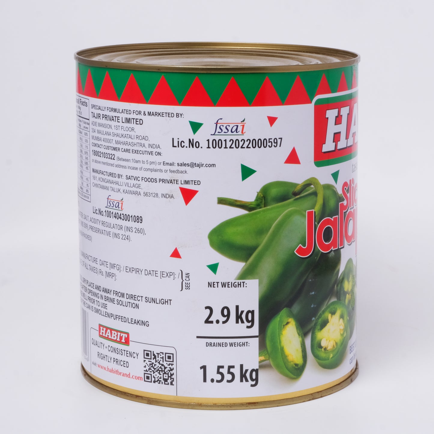 Habit Sliced Jalapenos