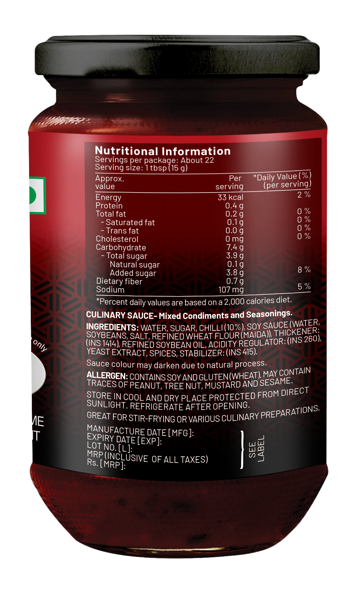 Woh Hup Kung PO Sauce (335 GM)