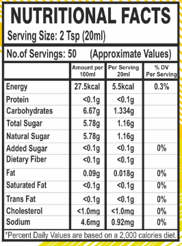 Habit Lemon Juice Concentrate