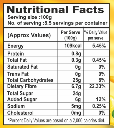 Habit Alphonso Mango Pulp (850 GM)