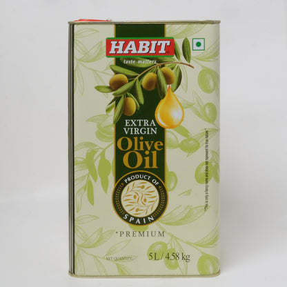 Habit Olive Oil Extra Virgin 5L Tin Bottle