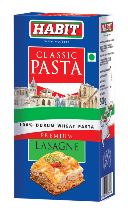 Habit Pasta Lasagne (500 GM)