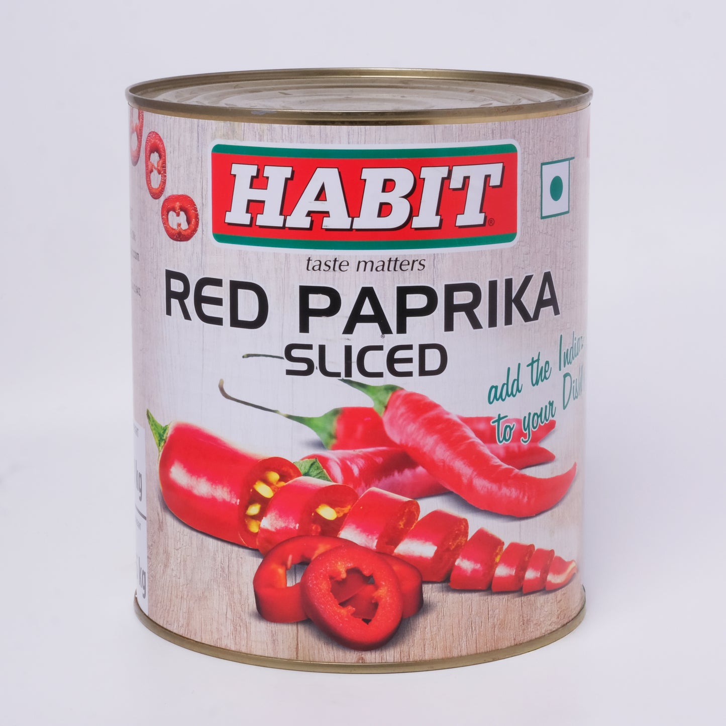 Habit Red Paprika Sliced