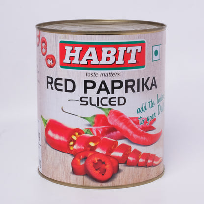 Habit Red Paprika Sliced
