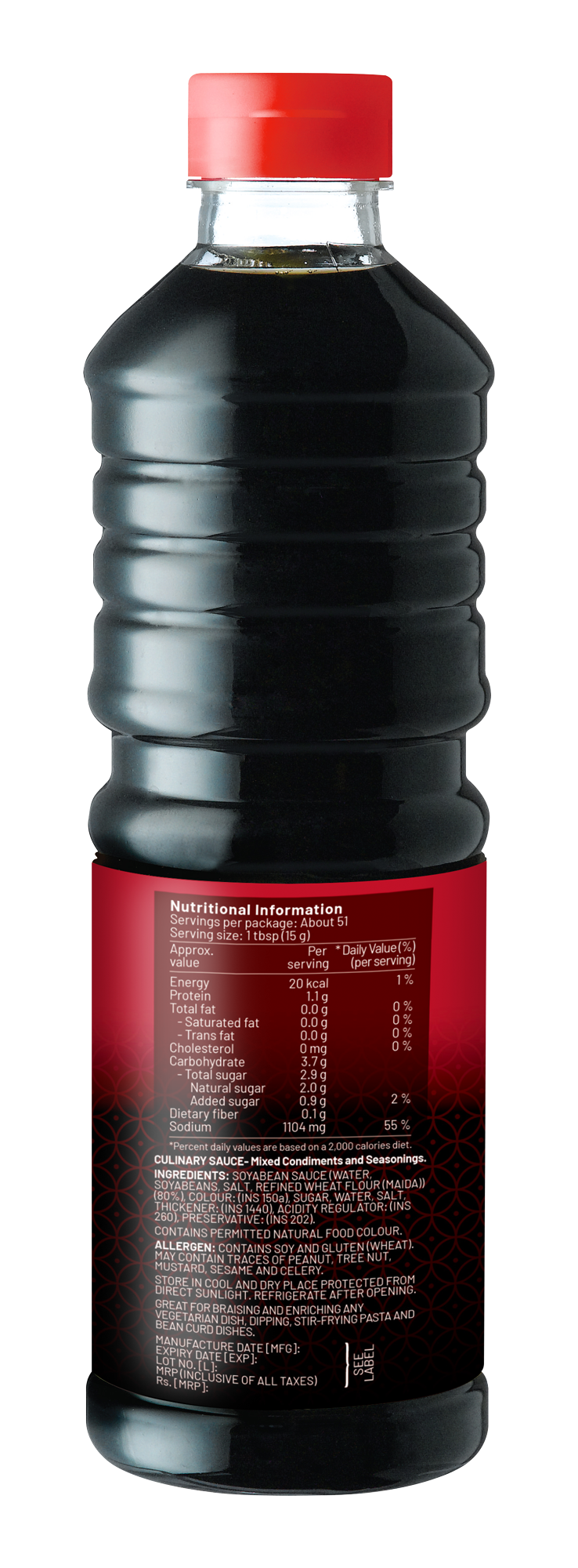 Woh Hup Premium Dark Soy Sauce (775 GM)