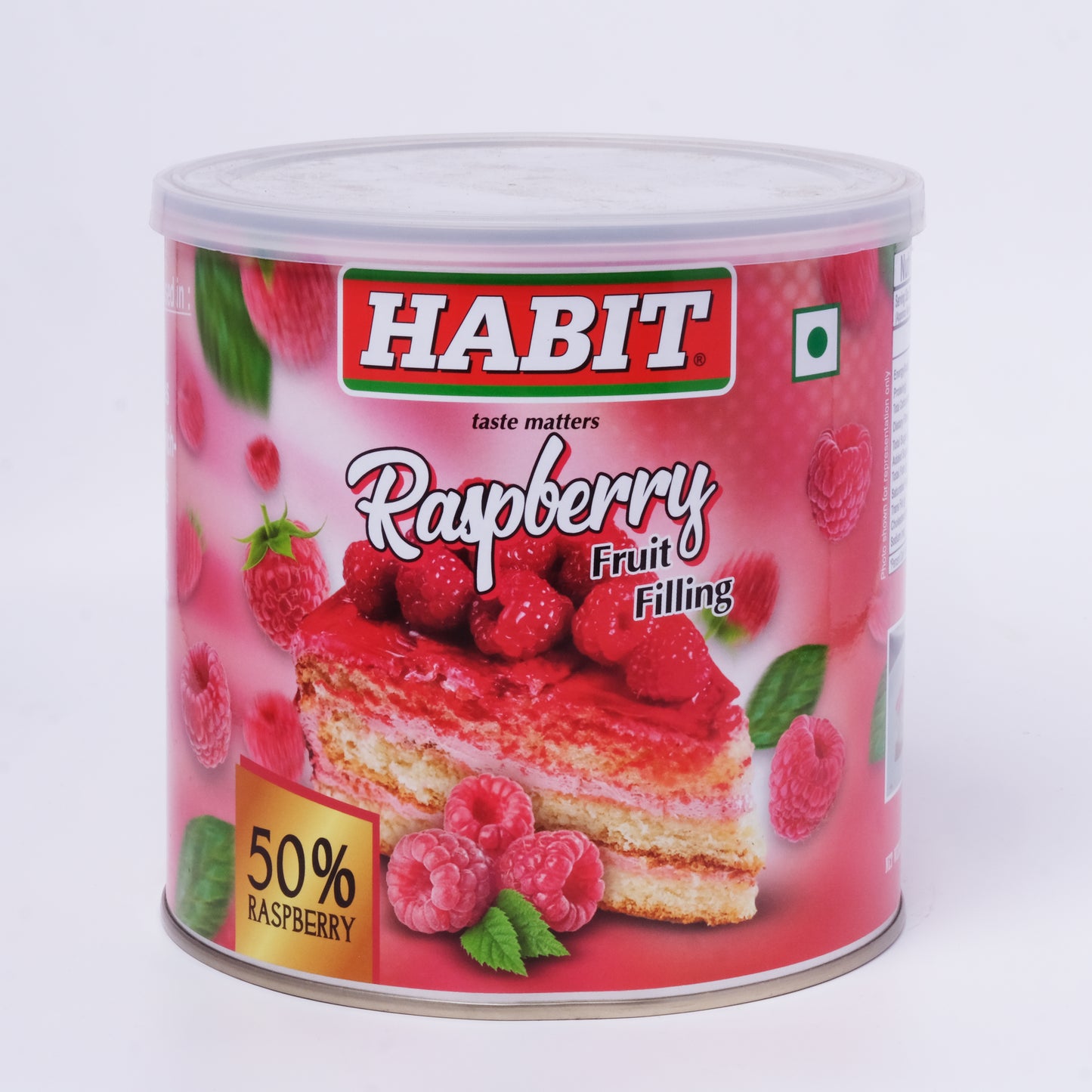 Habit Raspberry Pie Filling 50% Fruit