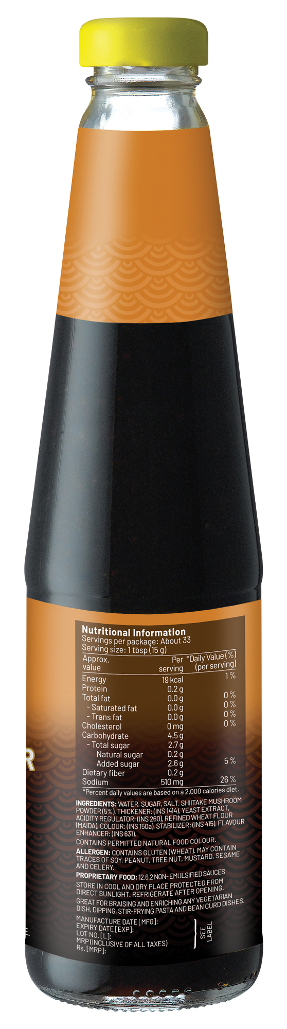 Woh Hup Shitake Mushroom Vegetarian Oyster Flavoured Sauce (500 GM)