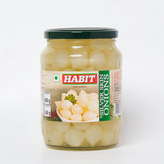 Habit Silver Skin Onions (680 GM)