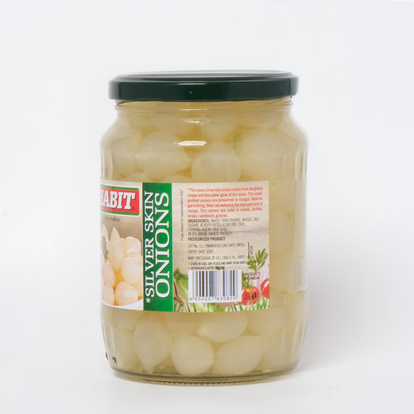 Habit Silver Skin Onions (680 GM)