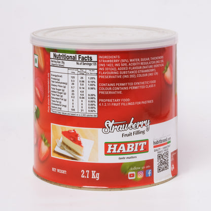 Habit Strawberry Pie Filling 50% Fruit
