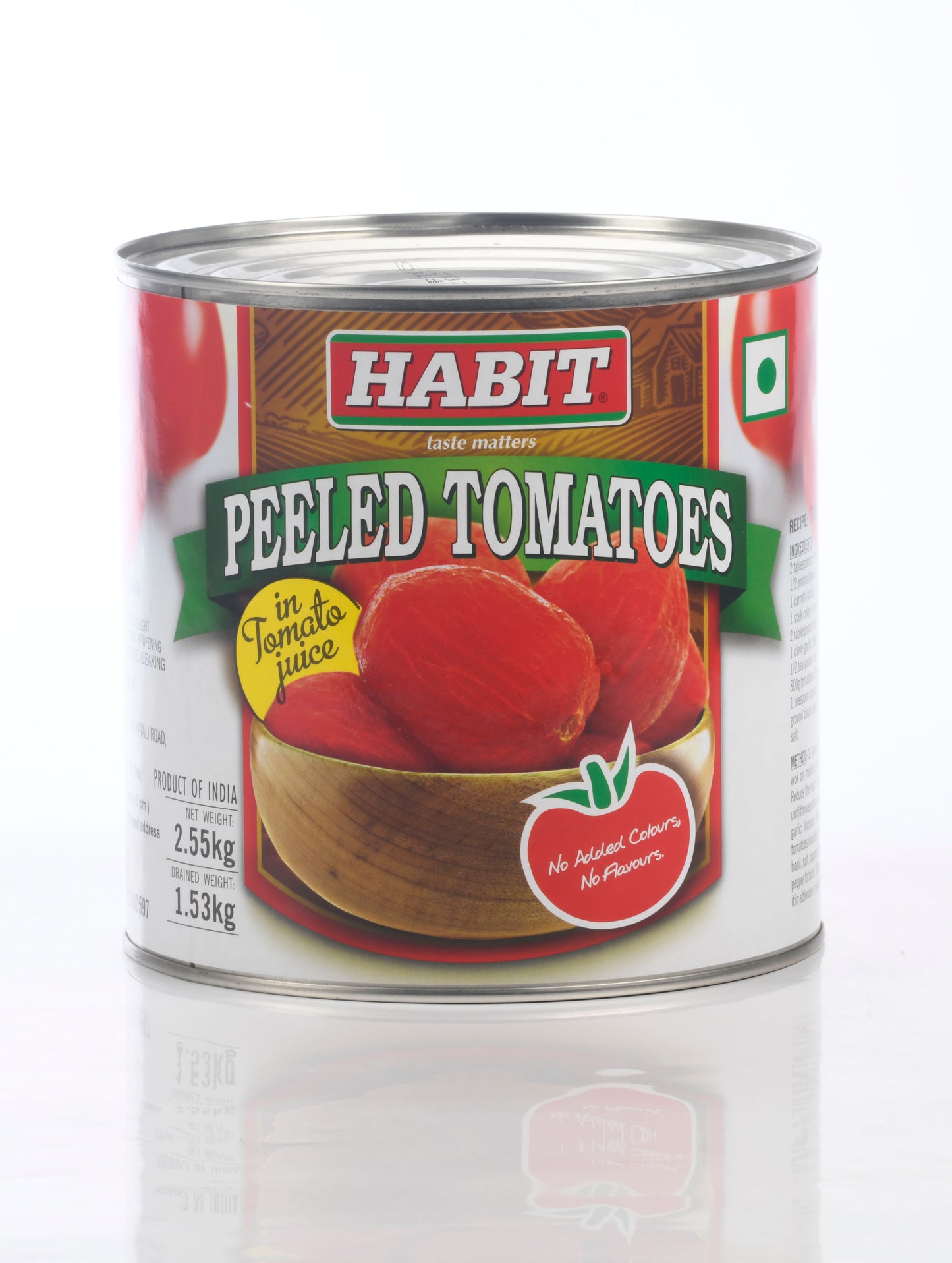 Habit Peeled Tomatoes (2.55 KG)