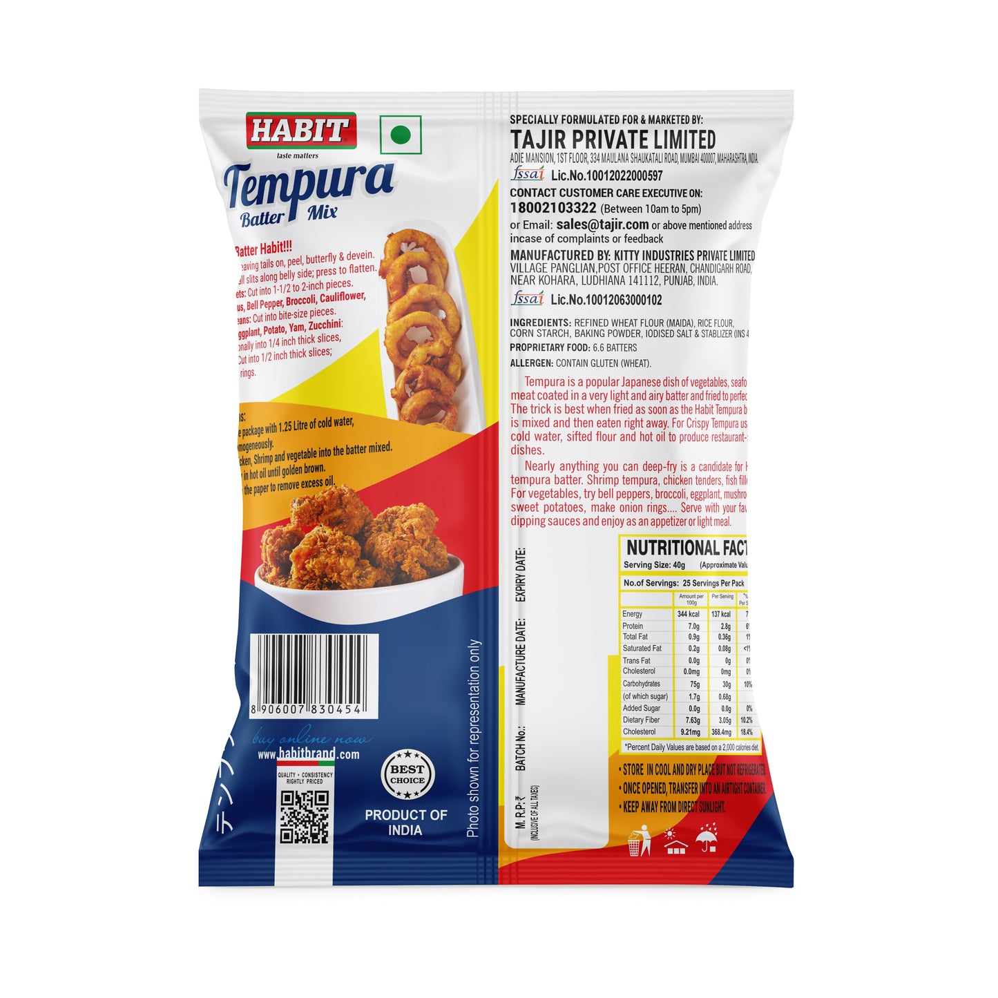 Habit Tempura Batter Mix (1 KG)