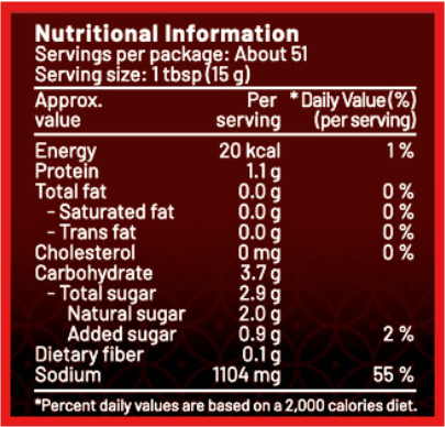 Woh Hup Premium Dark Soy Sauce (775 GM)