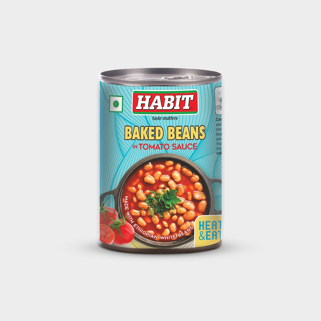 Canned Vegetables | Habit Baked Bean In Tomato - 400g